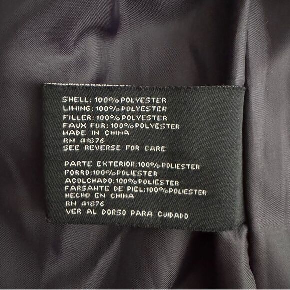 Big Chill Puffer Vest Plaid Sherpa Faux Fur Trim Jacket - Picture 8 of 8